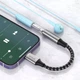 AUX-адаптер Proove ACSM00005101 SoundMesh (Lightning – 3.5mm, Hi-Fi, нейлонове плетіння, 14 см) - зображення 2