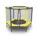 Батут-манеж Just Fun 140 см Yellow з захисною сіткою - изображение 1