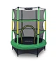 Батут Just Fun 140 см Green із захисною сіткою - зображення 2