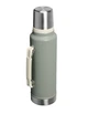 Термос стальной вакуумный Стенли Классик Stanley CLASSIC 1,4 литра цвет Sage Grey - изображение 2