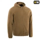 Кофта M-Tac Lite Microfleece Hoodie Coyote Brown M - изображение 3