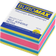 Папір для нотаток Buromax Neon з клейким шаром 75х75 мм 450 аркушів 3 кольори + білий (BM.2317-97) - зображення 1