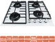 Варочная поверхность газовая VENTOLUX HG640-TA3G CS WH - изображение 2