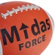Мяч для американского футбола Midas force FB-3715 резина Оранжевый - изображение 4