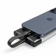 Кабель USB Type-C MISSION 40 Gbit, 250 W, 8K гибкий с брелоком, чорний - изображение 9