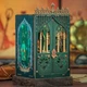 3D-головоломка Книжный Румбокс Бук Нук "Таинственный мир" Миниатюрный Кукольный Домик Диорама DIY DollHouse с подсветкой от CuteBee (M453) - изображение 3