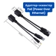 Переходник RJ45+DC+POE Splitter Kit 5, пассивный инжектор (пара) 802.3at, 30Вт, Ethernet 10/100Mbps (2896dc) - изображение 3
