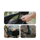 Крісло складане Naturehike Clamshell 001 Triangle Folding Moon Chair, чорний - зображення 9