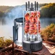 Шашлычница электрическая кухонная Crownberg CB 7415 5 шампуров 1000 Вт Нержавейка - изображение 3