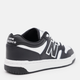 Sneakersy młodzieżowe chłopięce New Balance 480 GSB480BW 38 (5.5US) Czarny/Biały (197375092140) - obraz 4