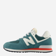 Sneakersy młodzieżowe chłopięce New Balance 574 GC574VPG 38 (5.5US) Turkusowe (197967811647) - obraz 3