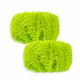 Набор из 2 шт сменных микрофибровых насадок для швабры Swiffer на резинке Салатовые - изображение 1