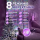 Гирлянда 30 метров с хвойной лапой 640 светодиодов на зеленом проводе мультиколор - изображение 11