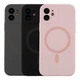 Чохол Glow Silicone Case Full Camera with Magsafe для iPhone 12 Колір Blue - зображення 2