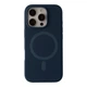 Чохол Glow Silicone Case with Magsafe для iPhone 16 Pro Max Колір Dark blue - изображение 1