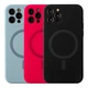 Чохол Glow Silicone Case Full Camera with Magsafe для iPhone 12 Pro Max Колір Hot pink - изображение 2