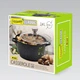 Каструля з антипригарним покриттям і кришкою Maestro 20 см, 2.4 л (MR-4220) - зображення 3