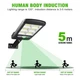 Уличный фонарь на столб с пультом Solar Light BL BK120-6COB Черный на солнечных батареях (SN9QI3237) - изображение 5