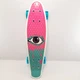 Пенни скейт борд маленький лонгборд детский скейтборд Best Board S 29707, доска 55 см, колеса полиуритановые светящиеся - изображение 2