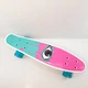 Пенни скейт борд маленький лонгборд детский скейтборд Best Board S 29707, доска 55 см, колеса полиуритановые светящиеся - изображение 3