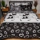 Комплект постільної білизни Moon&Star Двоспальний 175х210 см Feline Romance Бязь Gold Люкс (MS-820009213) - зображення 2