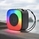 Бездротова Bluetooth міні колонка SPS LX-01 з RGB підсвічуванням 9524 - зображення 6