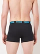 Набір трусів боксерів чоловічих бавовняних Puma Men Everyday Basic Boxers 93832028 S 2 шт Blue/Grey Melange (8720245812016) - зображення 4