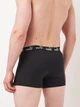 Набір трусів боксерів чоловічих бавовняних Puma Elements Men Logo Print Boxers 93875405 S 2 шт Black - зображення 4