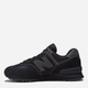 Чоловічі кросівки New Balance 574 ML574EVE 42 (8.5US) Чорні (195907808535) - зображення 4