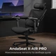 Крісло для геймерів Anda Seat X-Air Pro Size XL Mesh Space Black (AD-WY-01-BBB-B01) - зображення 7