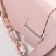 Жіноча сумка Fashion зі штучної шкіри з клапаном на магнітній кнопці та знімною ручкою PR-250317-40018 рожевий - зображення 2