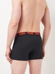 Набір трусів боксерів чоловічих бавовняних Puma Men Everyday Basic Boxers 93832031 L 2 шт Black/Blue (8720245811828) - зображення 4