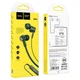 Проводные вакуумные наушники HOCO M86 Oceanic universal earphones with mic, 3.5mm, 1.2m, green - изображение 3