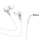 Проводные вакуумные наушники HOCO M86 Oceanic universal earphones with mic, 3.5mm, 1.2m, white - изображение 1