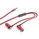 Проводные вакуумные наушники HOCO M85 Platinum sound universal earphone with mic, 3.5mm, 1.2m, red - изображение 2