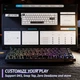 Игровая Клавиатура ATTACK SHARK X68 HE Black Магнитные Свитчи. Проводная 8000Hz/s. RGB Подсветка, 68 keys, Switch 0.1mm. Rapid Trigger - изображение 5