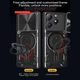 Чехол Magnetic Shield для Realme Note 60x / RMX3938 бампер противоударный с подставкой кольцом Black - изображение 5