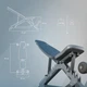 Лавка (скамья) спортивная усиленная на подшипниках WCG S111 Металл 12/4 положений (до 300 кг) - изображение 5