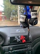 Брелок боксерские перчатки на зеркало заднего вида BMW - изображение 3
