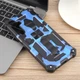 Чохол Military Shield для Samsung Galaxy A26 5G/A266 бампер протиударний з підставкою Blue - зображення 3