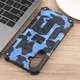 Чохол Military Shield для Samsung Galaxy A26 5G/A266 бампер протиударний з підставкою Blue - зображення 4