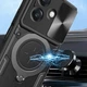Чехол Magnetic Shield для OPPO A3 / CPH2669 бампер противоударный с подставкой кольцом Black - изображение 2
