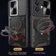 Чехол Magnetic Shield для OPPO A3 / CPH2669 бампер противоударный с подставкой кольцом Black - изображение 4