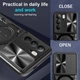 Чохол Magnetic Shield для Realme C75 протиударний бампер з підставкою кільцем Black - зображення 3