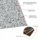 Самоклеящаяся LVT плитка Sticker Wall на пол, для кухни, ванной и других помещений 457*457*1.5mm (D) SW-00002464 - изображение 5