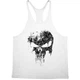 Майка з черепом біла Skull 4053 2XL Білий - зображення 2