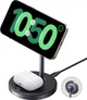 Магнітна бездротова зарядна підставка 2-in-1 UGREEN W710 Qi2 25Вт MagSafe для iPhone 16 15 14 13 12 Pro Max, AirPods 3/2/Pro Black (45382) - зображення 7