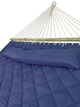 Двухместный гамак SOFT синий XXL 200x140 с планками WCG - изображение 6