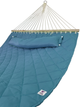 Двухместный гамак SOFT голубой XXL 200x140 с планками WCG - изображение 8