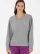 Свитшот оверсайз женский U.S. Polo Assn G082SZ082-000-2056971 L Серый (8683857857021) - изображение 4